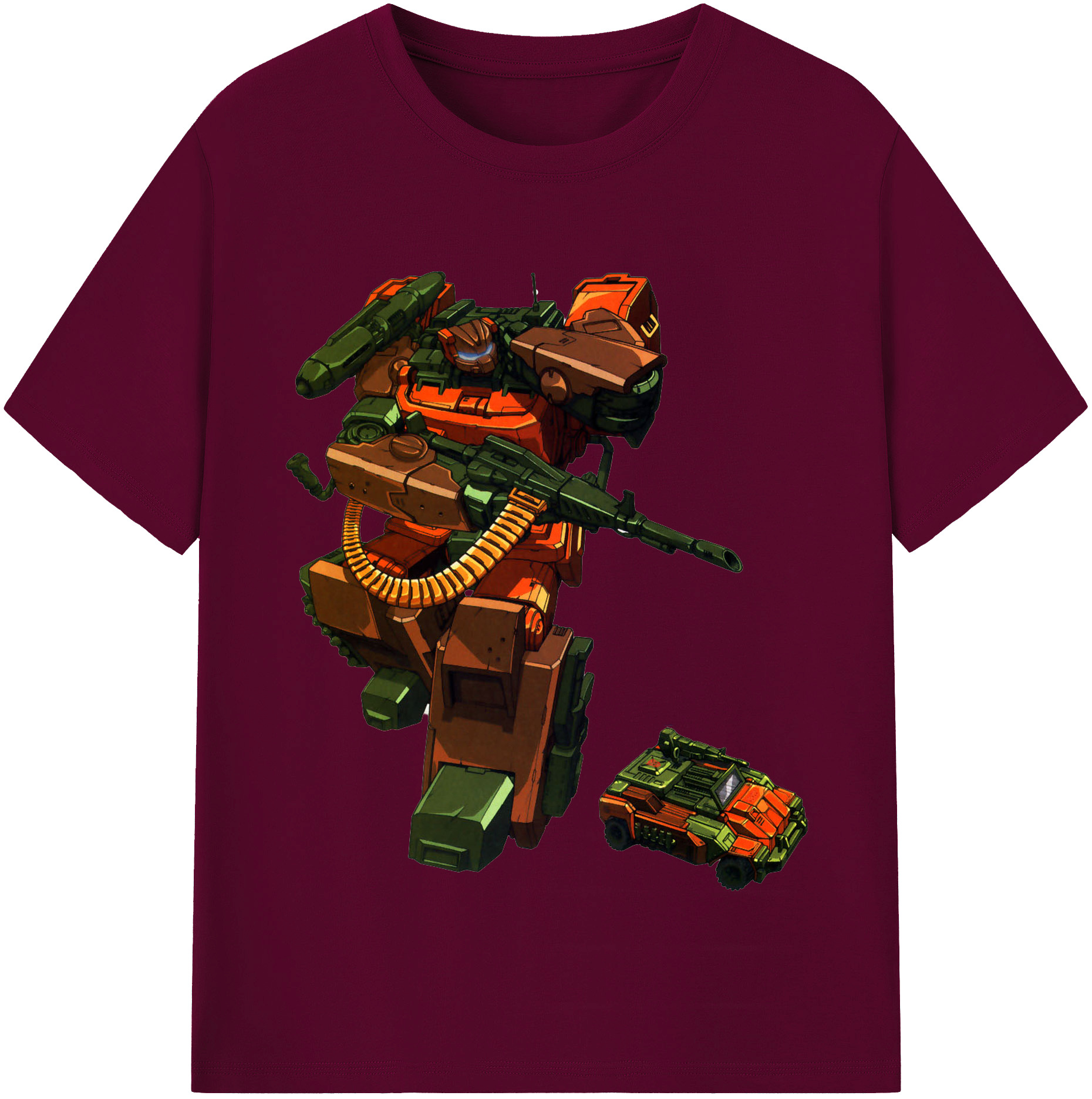 （画像用）  レディースカジュアルプリントTシャツ（綿100％）